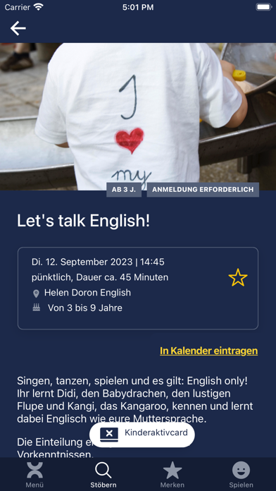 Kinderaktiv Screenshot