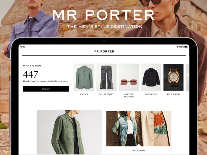 MR PORTER Shop men’s fashion
