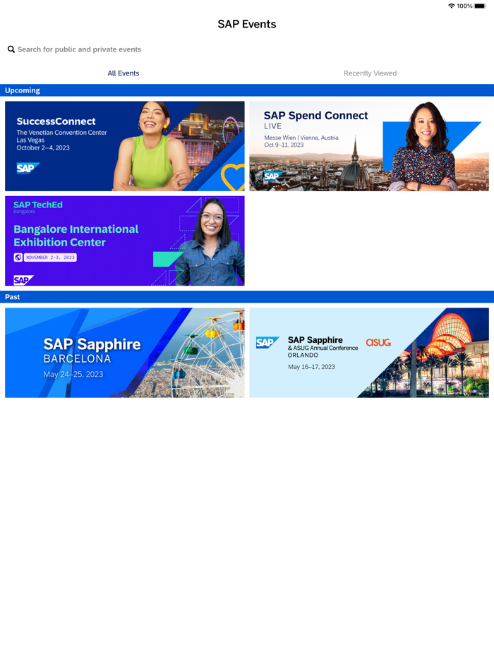 SAP Events