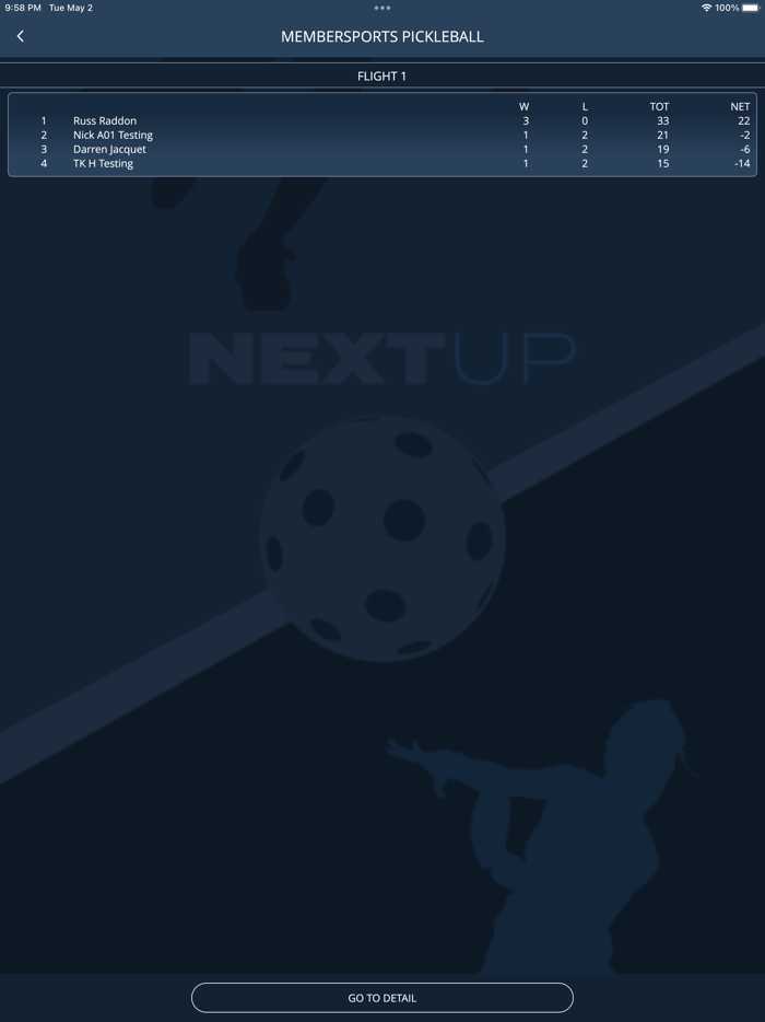 NextUp Pickleball