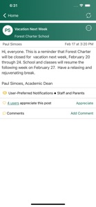 Forest Charter School screenshot #6 for iPhone