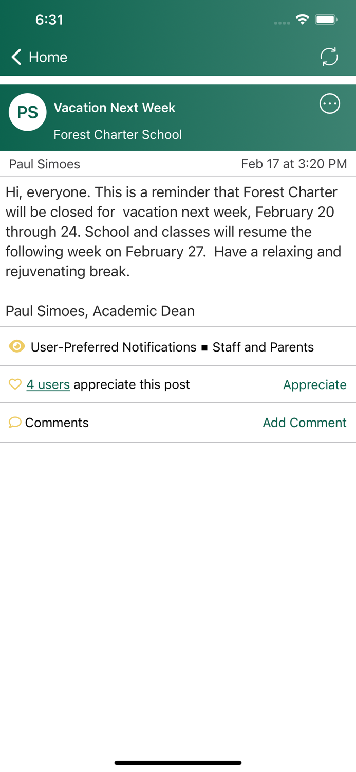 Forest Charter School