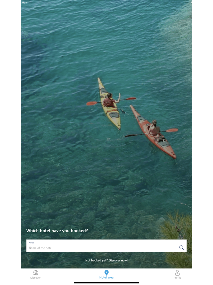 BLUE App - holiday planner