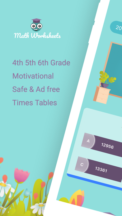 Math Worksheets 4th-6th Grade Screenshot