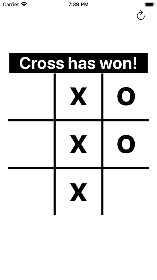 #1. Tic Tac Toe (T3 XO) (iOS) 由: Ayush Dhamija