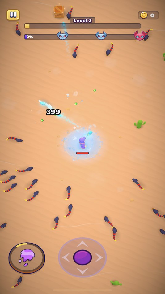 #5. Wizard Hero - Magic Survival (iOS) 来自: RUBY OYUN VE YAZILIM DANISMANLIK SANAYI TICARET ANONIM SIRKETI