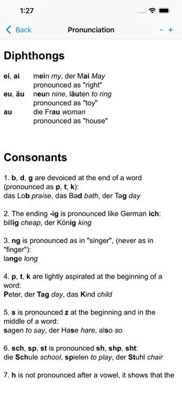 Game screenshot German Grammar apk