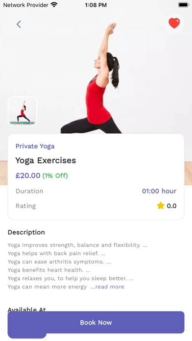 Yoga pass Screenshot