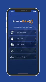 athletesgolive volleyball iphone screenshot 1