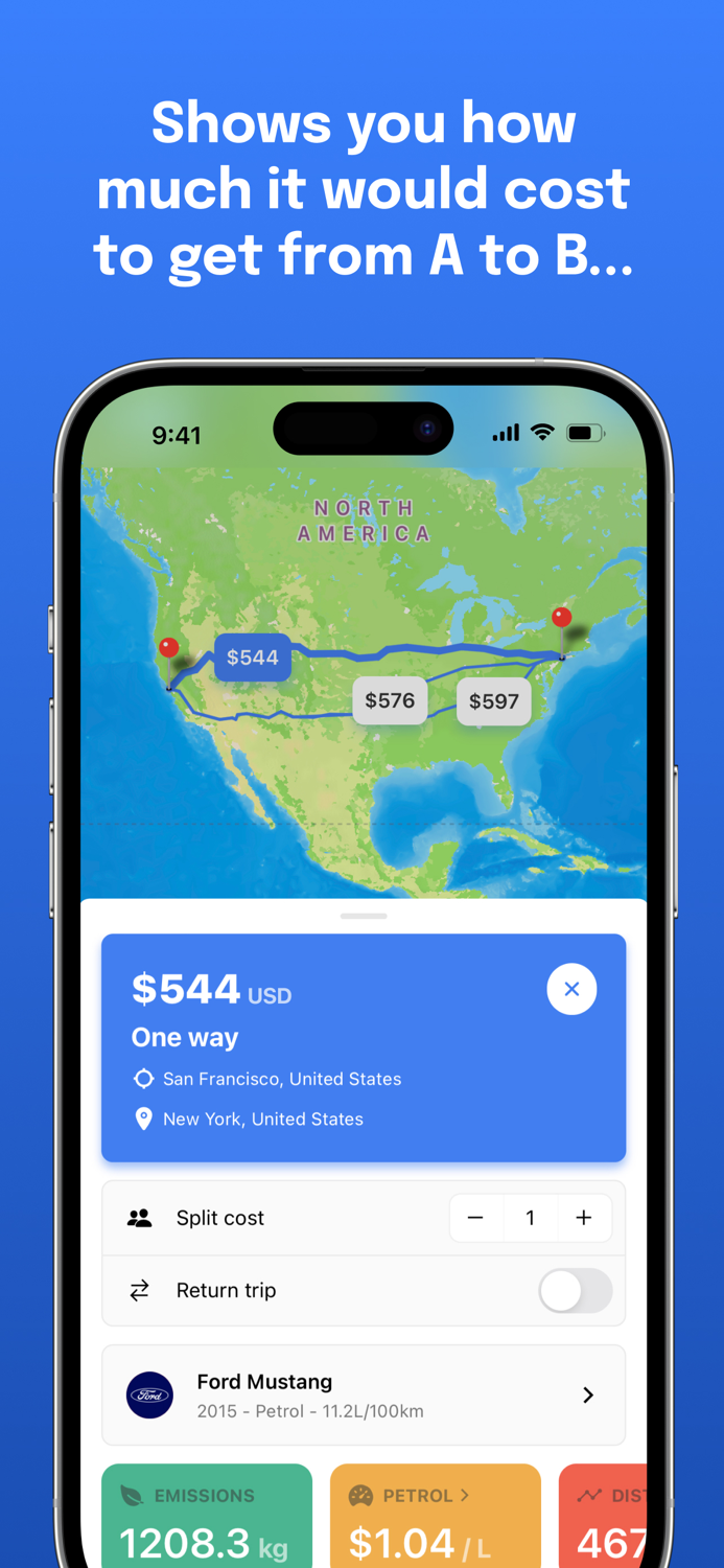 Roadtrip Gas Price Calculator
