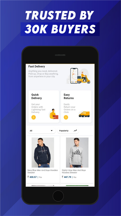 Aseztak Wholesale B2B App Screenshot