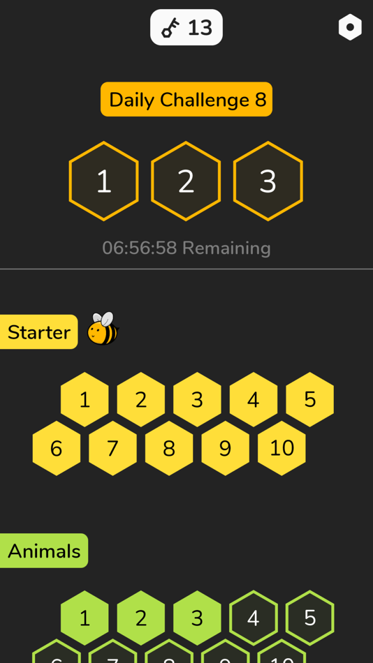 #5. Honeycomb - Word Puzzle (iOS) 由: Spiralburst Studio, LLC