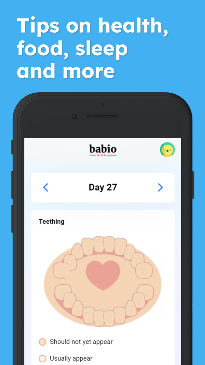 Babio · Daily baby checkup