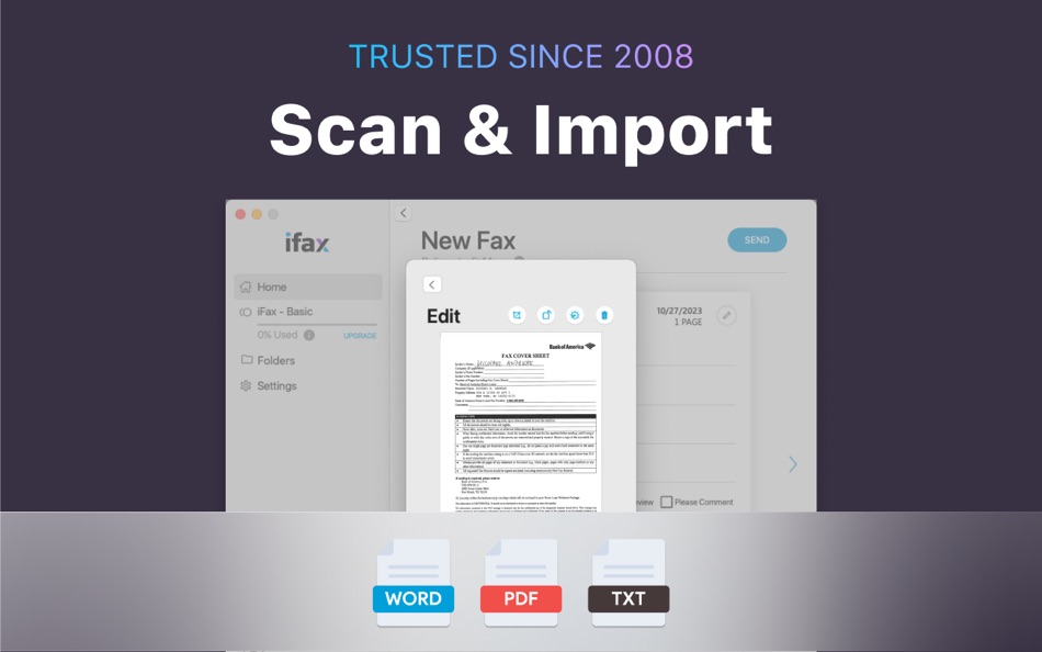 #3. Send & Receive Fax App- iFax (macOS) 由: Crowded Road