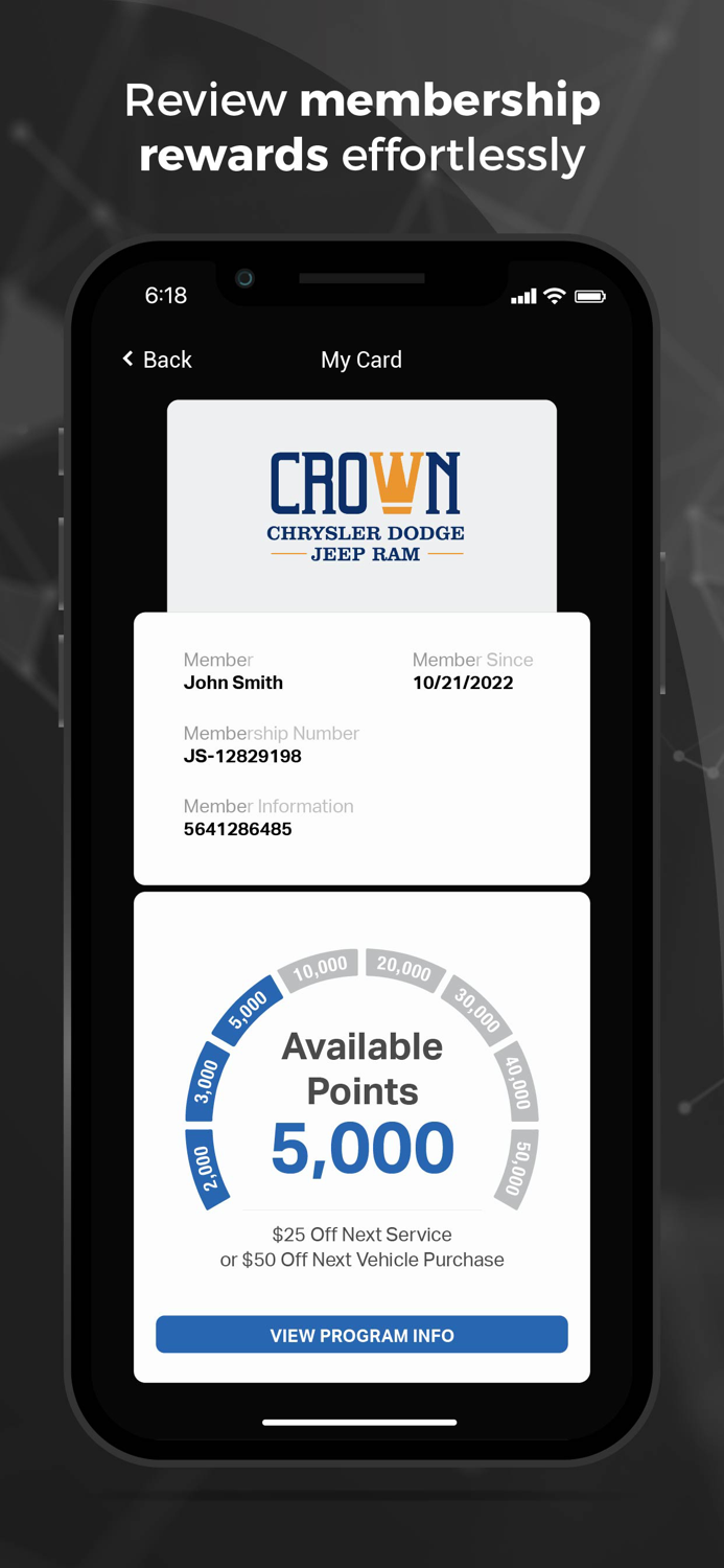 Crown Royalty Rewards