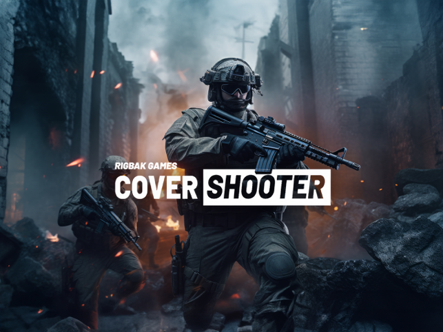 Cover Shooter: Free Fire games Screenshot