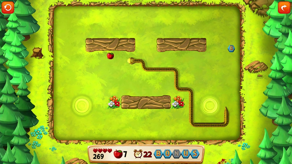#1. Classic Snake Adventures (iOS) By: CrazySoft Limited
