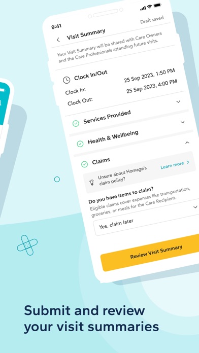 Homage Care Pro Screenshot