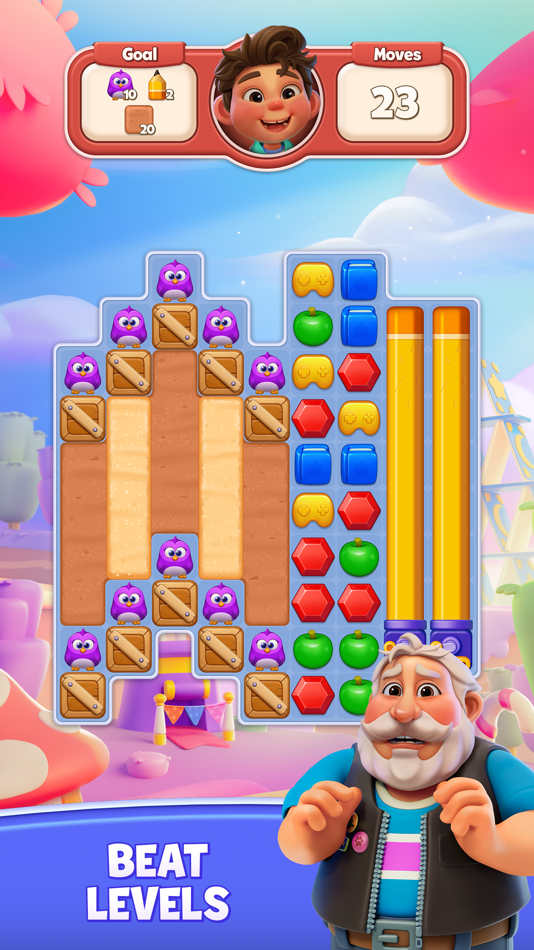 #7. Wonder Journey: Match 3 Puzzle (iOS) 由: Gameguru Bilisim Anonim Sirketi