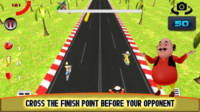 Motu Patlu Bike Racing Game Screenshot