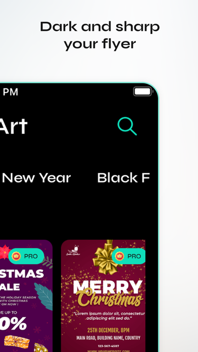 FlyArt - Flyer Creator Screenshot