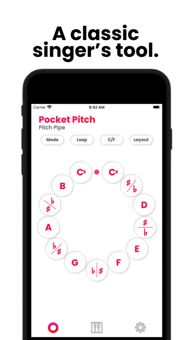 Pocket Pitch - The Singer App