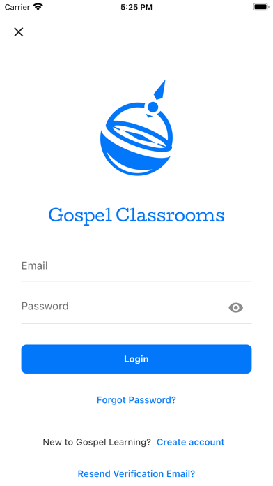 Gospel Classrooms Screenshot