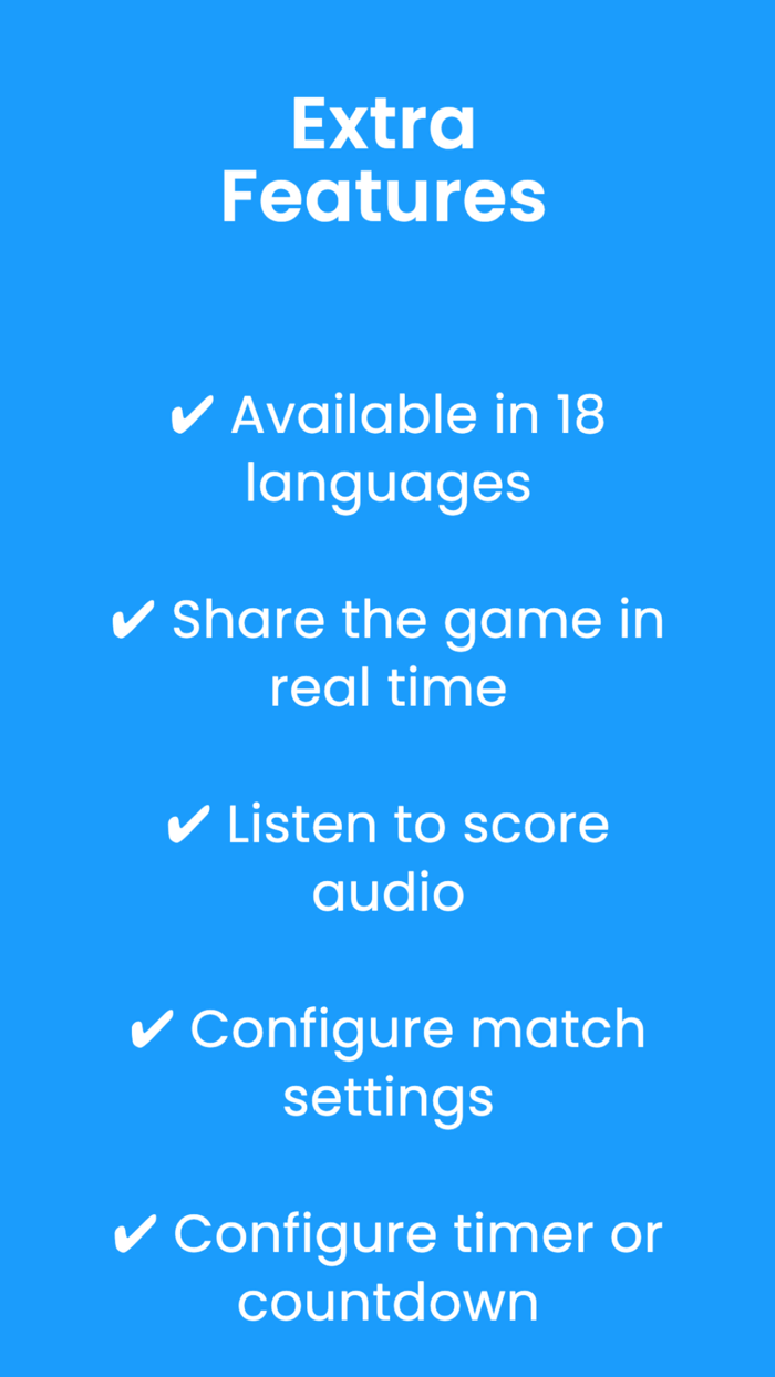 Scoreboard - Track Score