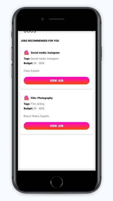Jovid - Digital Jobs Screenshot