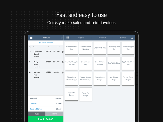 Shoptree POS | Point Of Sale iPad screenshot 1 - Business app