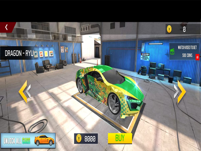 Mega Ramp Car Stunt Game