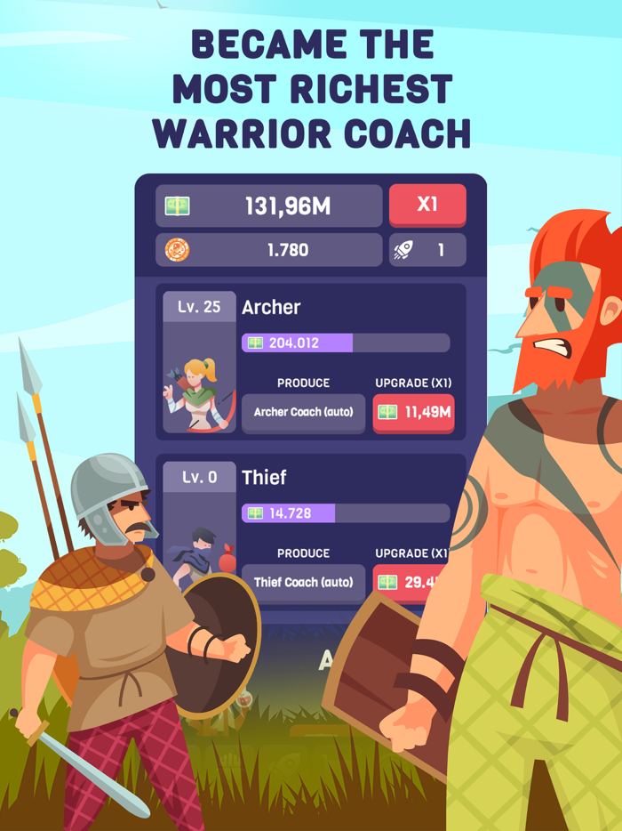 Idle Warrior Tycoon