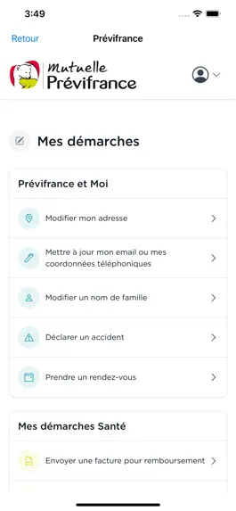 Game screenshot Prévifrance apk
