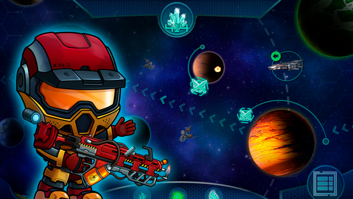 Vlad and Niki Space shooter