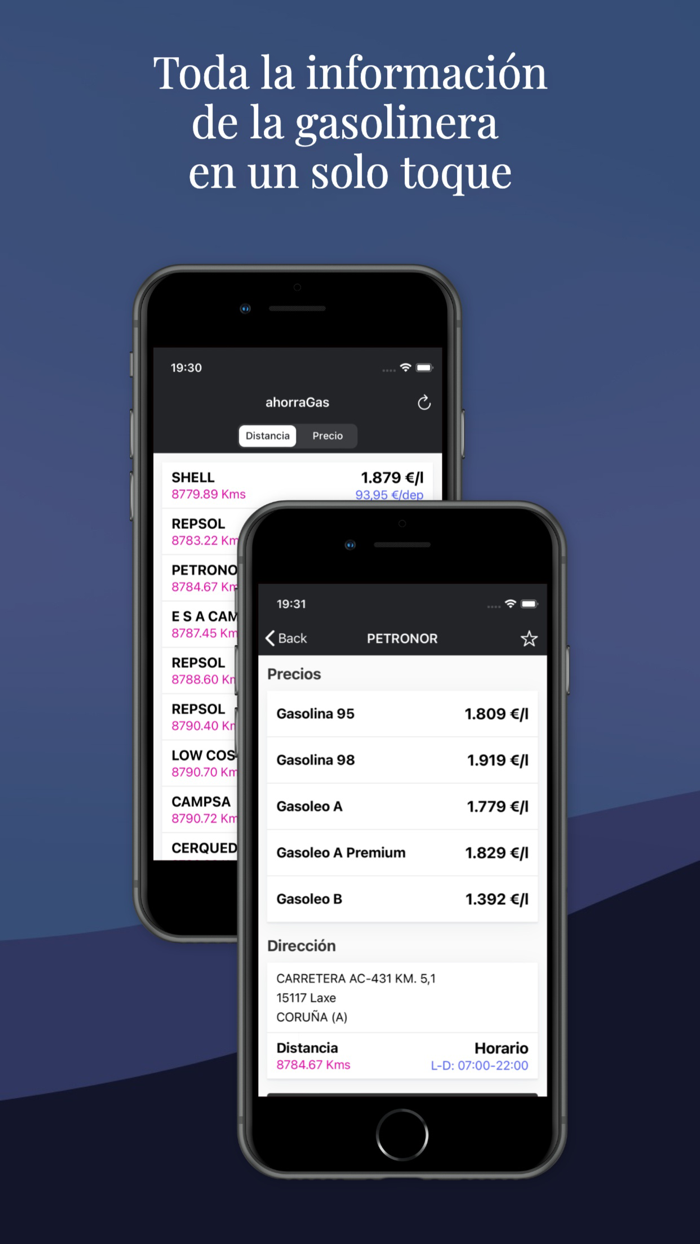 ahorraGas - Gasolineras España