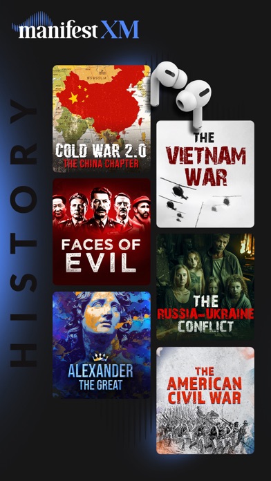 Manifest XM: Podcasts, Stories Screenshot