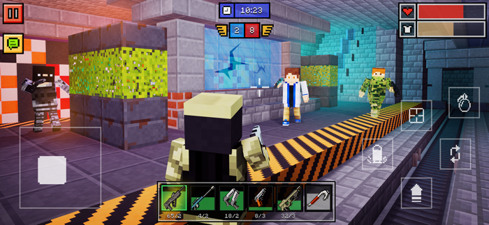 Block Guns 3D Online Shooter