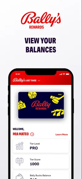 Game screenshot Bally Rewards apk