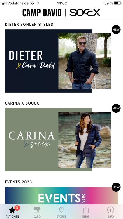 CAMP DAVID & SOCCX FASHION