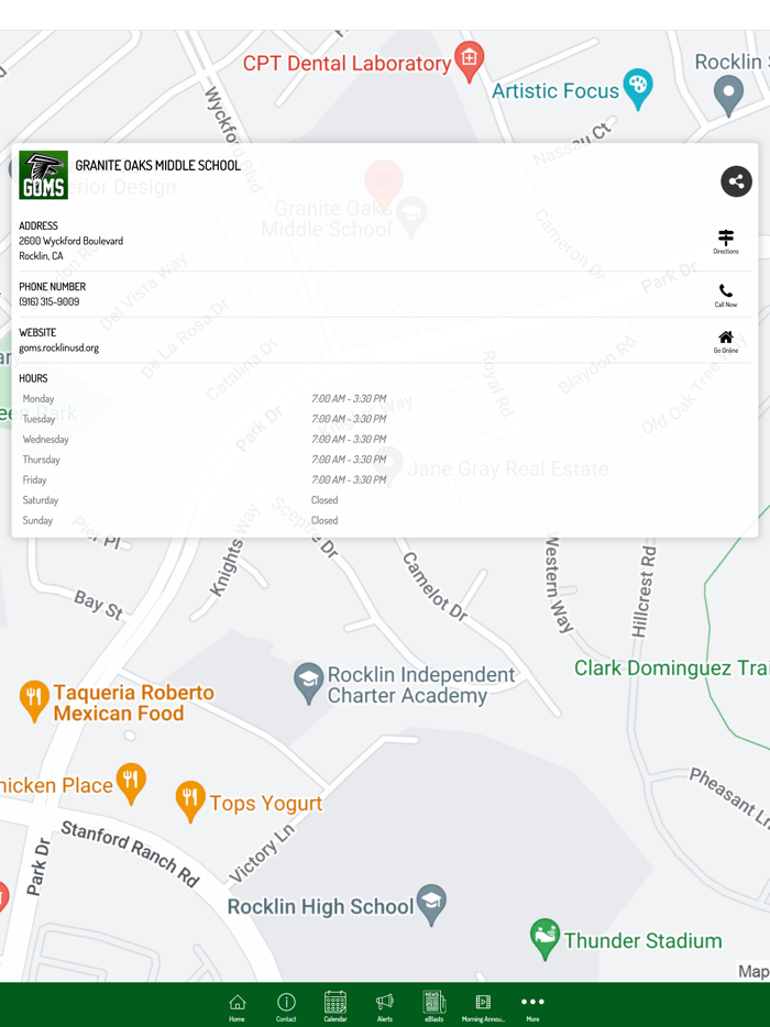 Granite Oaks Middle School