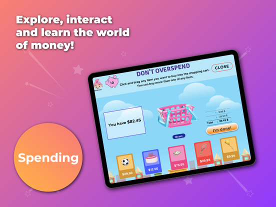 Screenshot #5 pour MoneyPrep: Kids Learning Games
