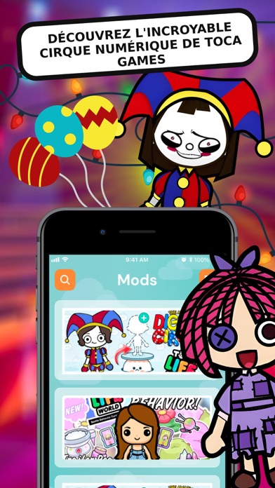 Screenshot #1 pour Digital Circus Mods pour Toca