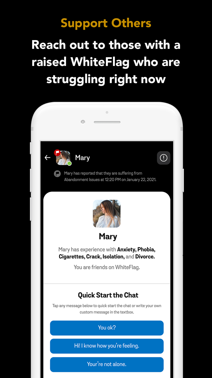 WhiteFlag Mental Health Help