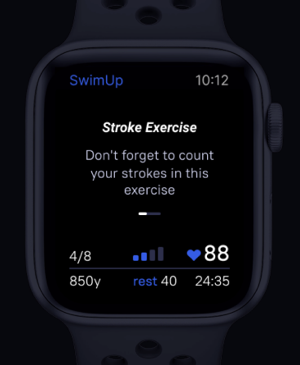 ‎SwimUp: App de natation Capture d'écran