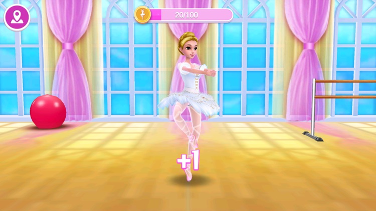 Pretty Ballerina Dancer