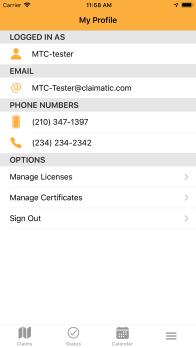 CQ Digital Mobile Screenshot