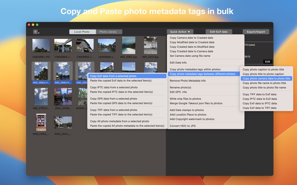 Photo Exifer 3 - 3.9.20 - (macOS)