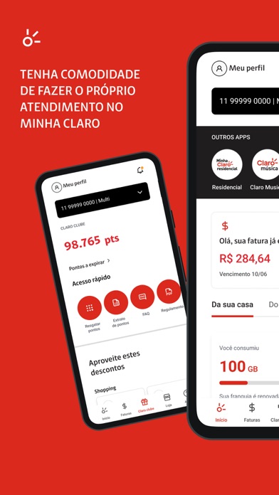 Minha Claro Móvel Screenshot