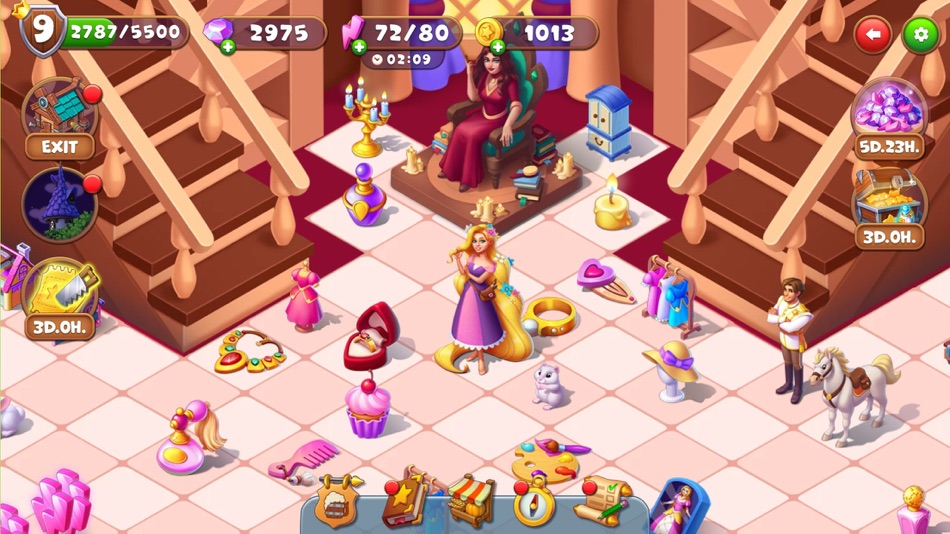 #4. Mergest Kingdom: merge puzzle (macOS) โดย: Clever Apps Pte Ltd