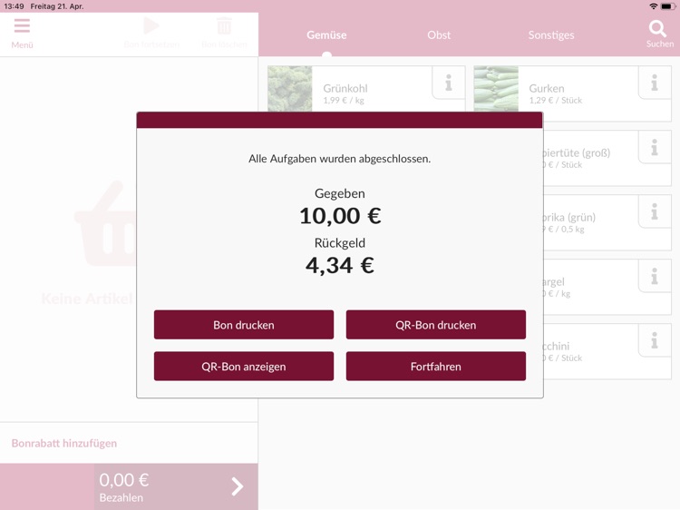 SelectLine CloudKasse